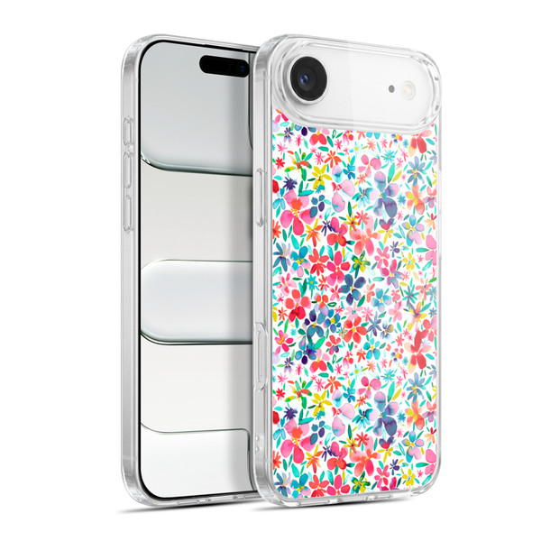 Ninola Floral Colourful Petals Spring Soft Gel Case for Apple iPhone 17 Air