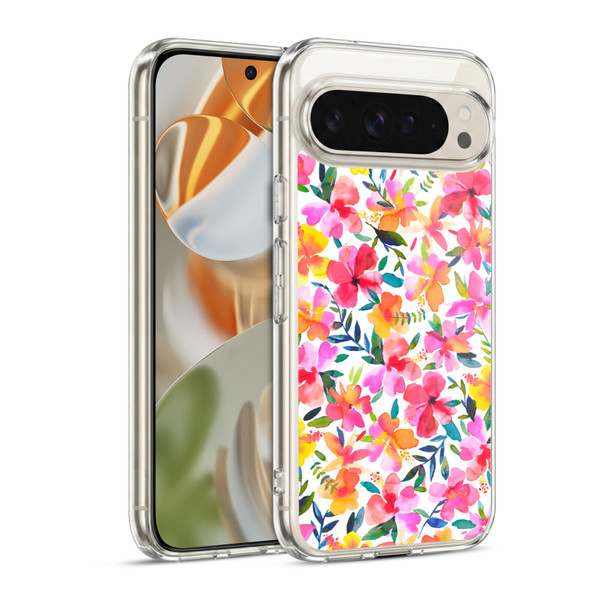 Ninola Floral Hibiscus Soft Gel Case for Google Pixel 9 / Pixel 9 Pro