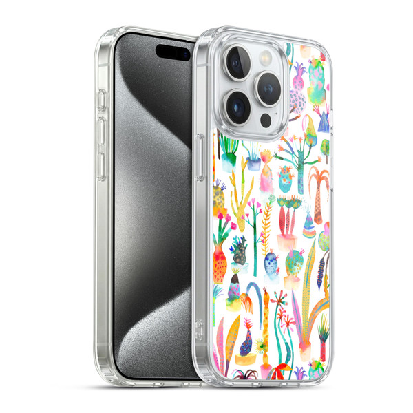Ninola Summer Patterns Lush Garden Soft Gel Case for Apple iPhone 15 Pro & MagSafe