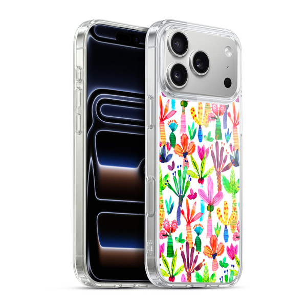 Ninola Summer Patterns Palms Garden Soft Gel Case for Apple iPhone 17 Pro Max