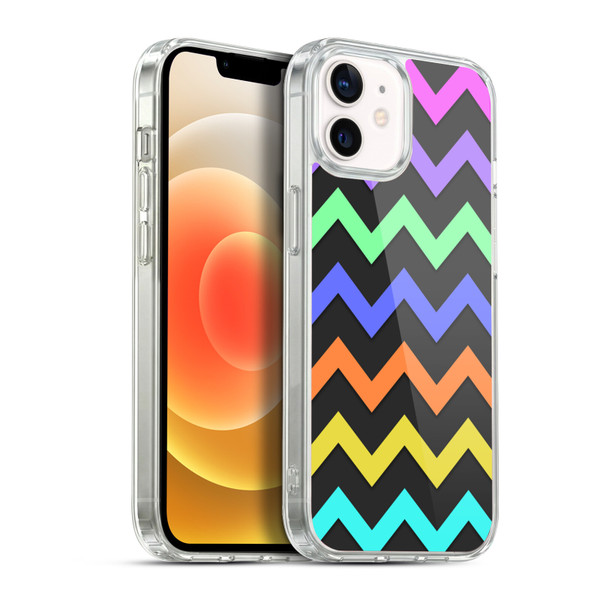 PLdesign Geometric Zigzag Soft Gel Case for Apple iPhone 12 / iPhone 12 Pro & MagSafe