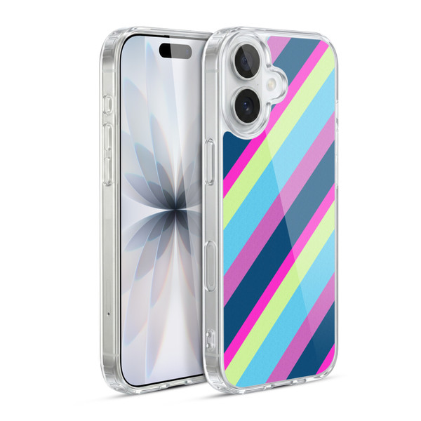 PLdesign Geometric Lines Soft Gel Case for Apple iPhone 17