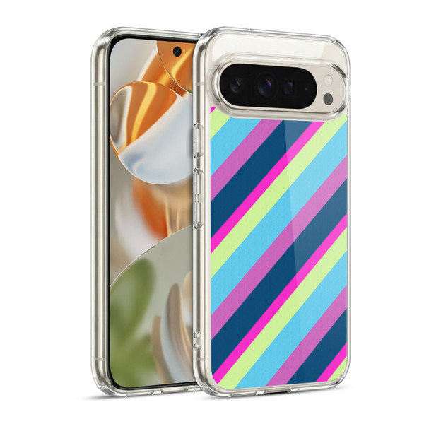 PLdesign Geometric Lines Soft Gel Case for Google Pixel 9 / Pixel 9 Pro