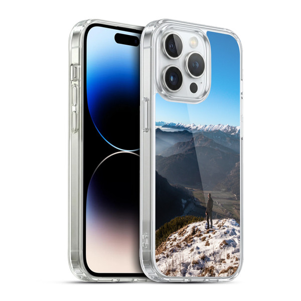 Patrik Lovrin Wanderlust Looking Over New Horizon Soft Gel Case for Apple iPhone 13 Pro & MagSafe