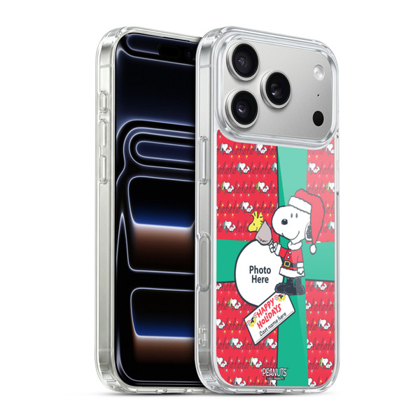 Custom Customised Personalised Peanuts Christmas Gift Soft Gel Case for Apple iPhone 17 Pro