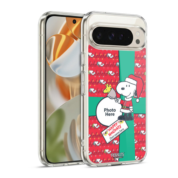 Custom Customised Personalised Peanuts Christmas Gift Soft Gel Case for Google Pixel 9 / Pixel 9 Pro