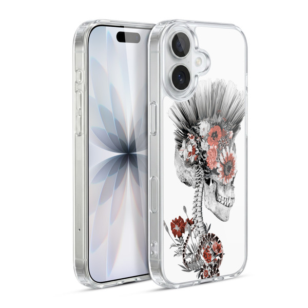Riza Peker Skulls 5 Punk Soft Gel Case for Apple iPhone 17