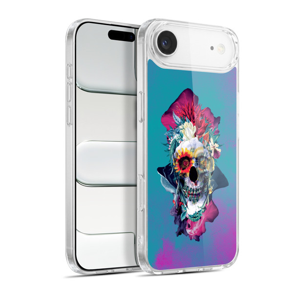 Riza Peker Skulls 5 Blue Soft Gel Case for Apple iPhone 17 Air