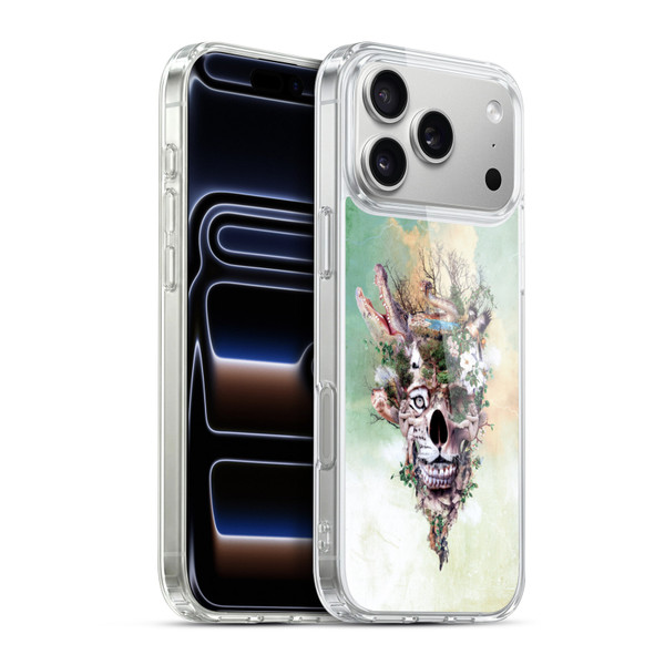 Riza Peker Skulls 5 Nature 3 Soft Gel Case for Apple iPhone 17 Pro Max