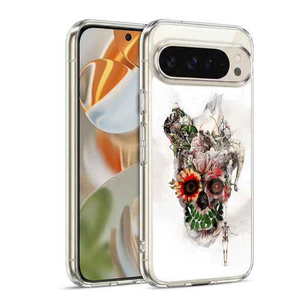 Riza Peker Skulls 5 Broken Horn Soft Gel Case for Google Pixel 9 / Pixel 9 Pro