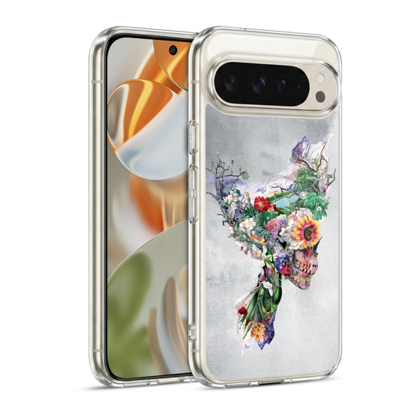 Riza Peker Skulls 5 Nature Soft Gel Case for Google Pixel 9 / Pixel 9 Pro