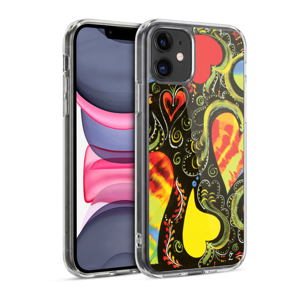 Suzan Lind Colours & Patterns Love Dance Soft Gel Case for Apple iPhone 11
