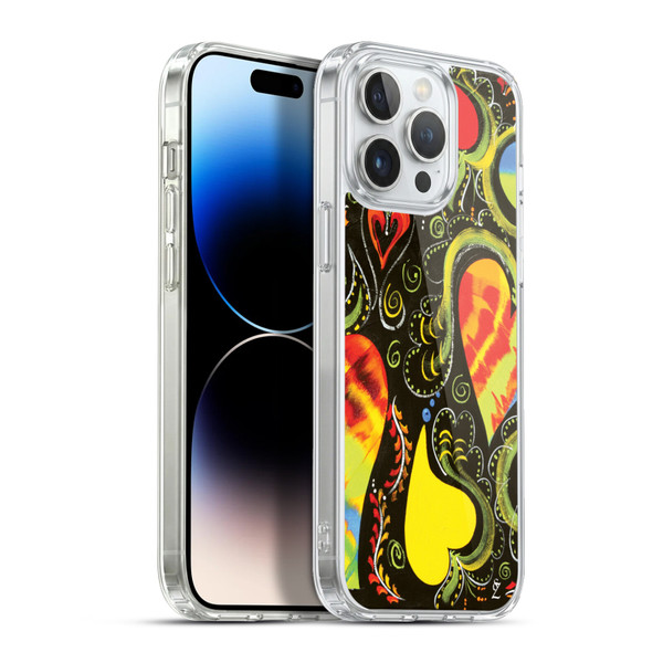 Suzan Lind Colours & Patterns Love Dance Soft Gel Case for Apple iPhone 13 Pro Max & MagSafe