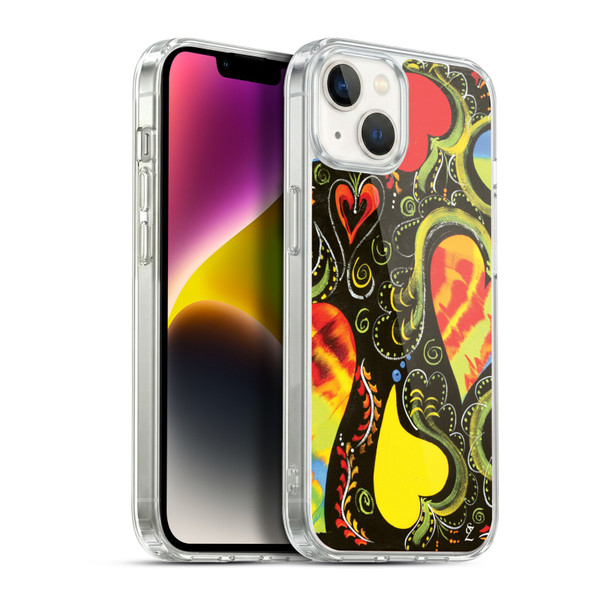 Suzan Lind Colours & Patterns Love Dance Soft Gel Case for Apple iPhone 14 Plus & MagSafe