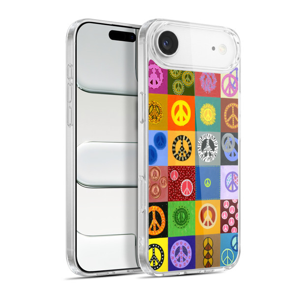 Suzan Lind Colours & Patterns Peace Quilt Soft Gel Case for Apple iPhone 17 Air