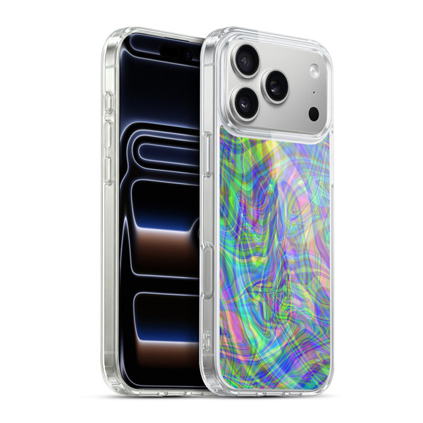 Suzan Lind Colours & Patterns Iridescent Abstract Soft Gel Case for Apple iPhone 17 Pro Max