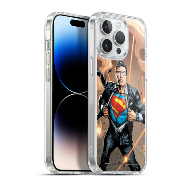 Superman DC Comics Comic Book Art Action Comics #961 Clark Kent Soft Gel Case for Apple iPhone 13 Pro Max & MagSafe