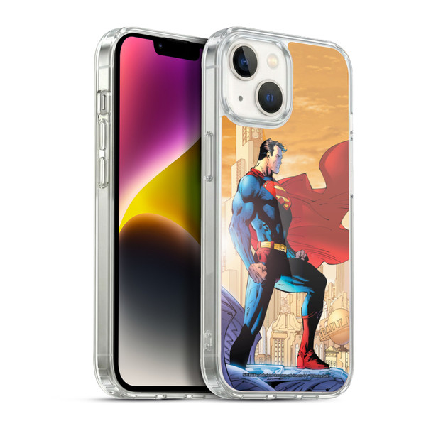 Superman DC Comics Comic Book Art #23 Variant Soft Gel Case for Apple iPhone 14