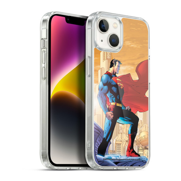Superman DC Comics Comic Book Art #23 Variant Soft Gel Case for Apple iPhone 14 Plus & MagSafe