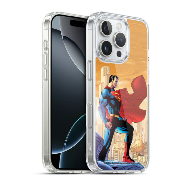 Superman DC Comics Comic Book Art #23 Variant Soft Gel Case for Apple iPhone 16 Pro & MagSafe