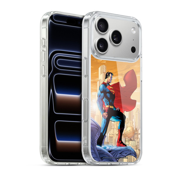 Superman DC Comics Comic Book Art #23 Variant Soft Gel Case for Apple iPhone 17 Pro