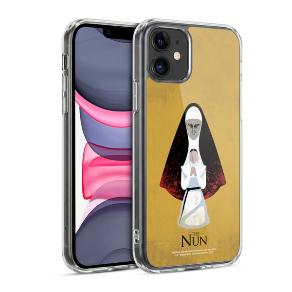 The Nun Valak Graphics Pray Soft Gel Case for Apple iPhone 11