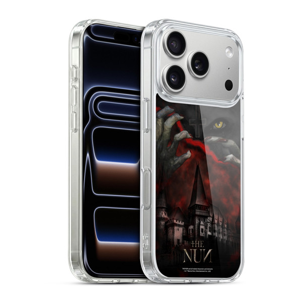 The Nun Valak Graphics Monastery Soft Gel Case for Apple iPhone 17 Pro