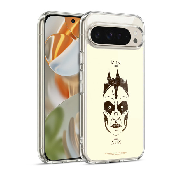 The Nun Valak Graphics Double Exposure 2 Soft Gel Case for Google Pixel 9 / Pixel 9 Pro