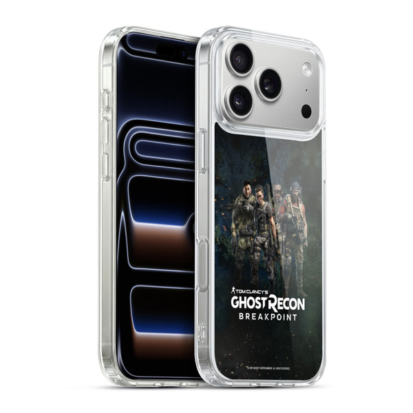 Tom Clancy's Ghost Recon Breakpoint Character Art The Ghosts Soft Gel Case for Apple iPhone 17 Pro Max