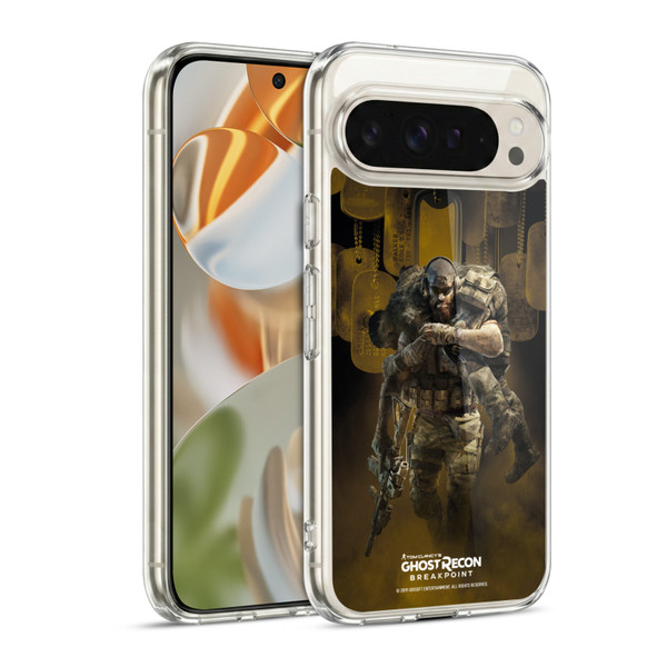 Tom Clancy's Ghost Recon Breakpoint Character Art Poster Soft Gel Case for Google Pixel 9 / Pixel 9 Pro