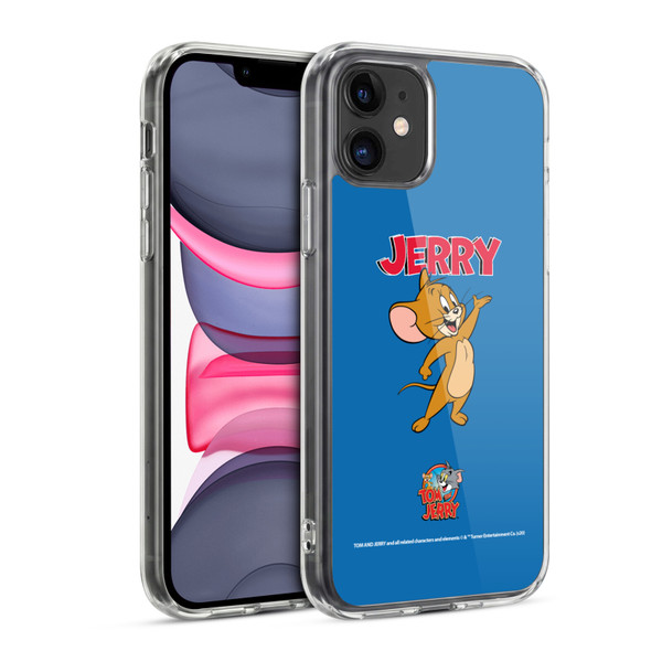 Tom and Jerry Characters Jerry Soft Gel Case for Apple iPhone 11