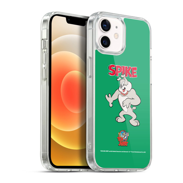 Tom and Jerry Characters Spike Soft Gel Case for Apple iPhone 12 / iPhone 12 Pro & MagSafe