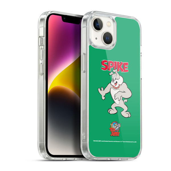 Tom and Jerry Characters Spike Soft Gel Case for Apple iPhone 14 Plus & MagSafe