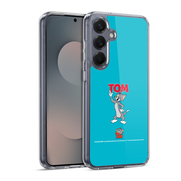 Tom and Jerry Characters Tom Soft Gel Case for Samsung Galaxy S25 & MagSafe