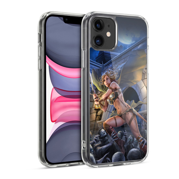 Tom Wood Fantasy Zombie Soft Gel Case for Apple iPhone 11