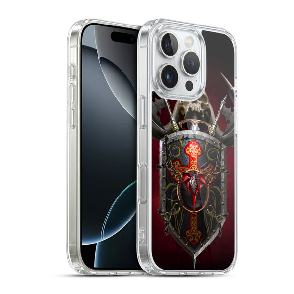 Tom Wood Fantasy Dragon Shield Soft Gel Case for Apple iPhone 16 Pro & MagSafe
