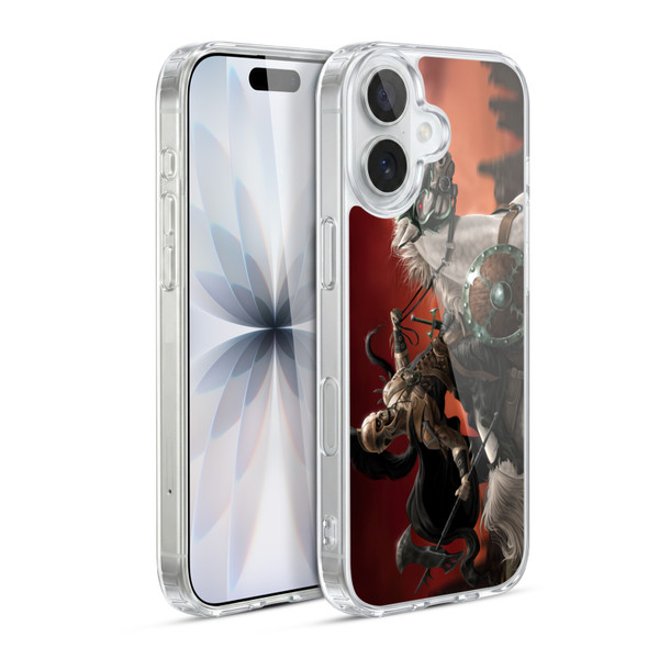 Tom Wood Fantasy Dark Rider Soft Gel Case for Apple iPhone 17