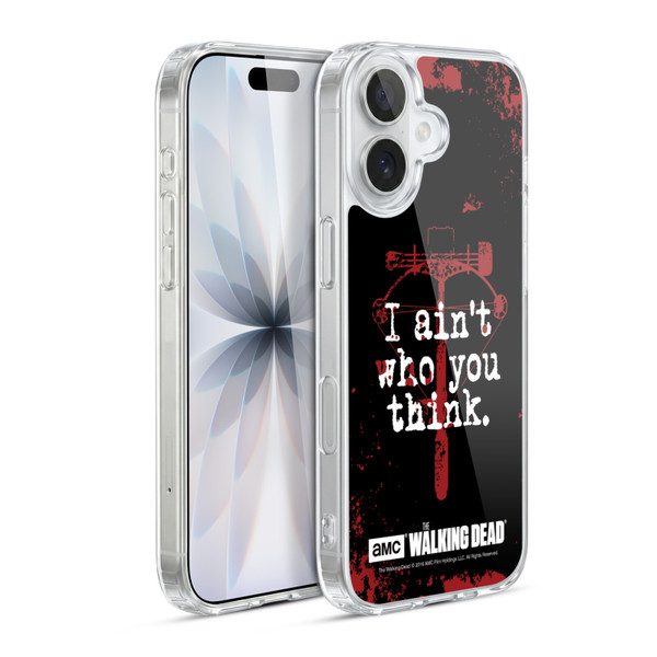 AMC The Walking Dead Quotes Daryl Think Soft Gel Case for Apple iPhone 17