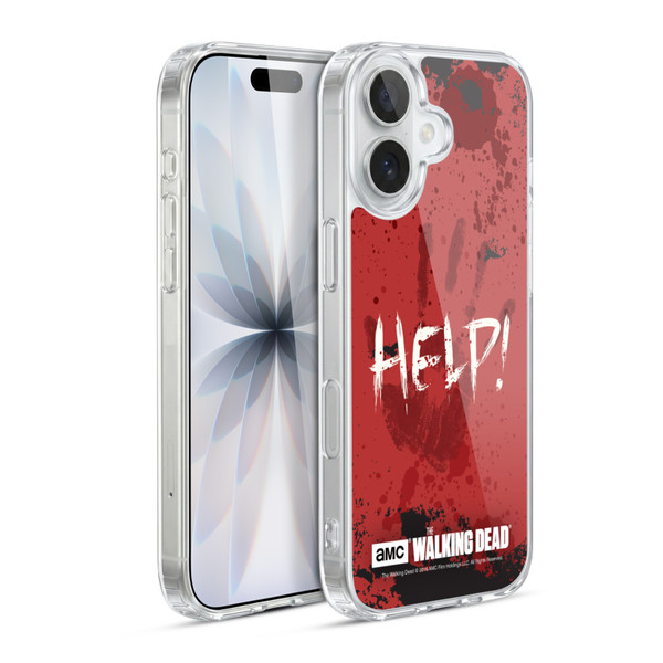 AMC The Walking Dead Quotes Help Soft Gel Case for Apple iPhone 17