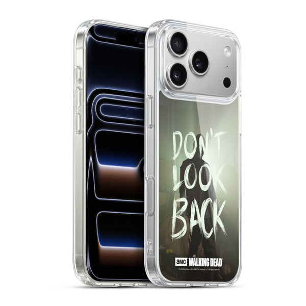AMC The Walking Dead Quotes Dont Look Back Soft Gel Case for Apple iPhone 17 Pro Max