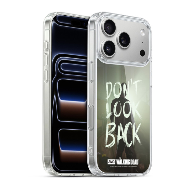 AMC The Walking Dead Quotes Dont Look Back Soft Gel Case for Apple iPhone 17 Pro