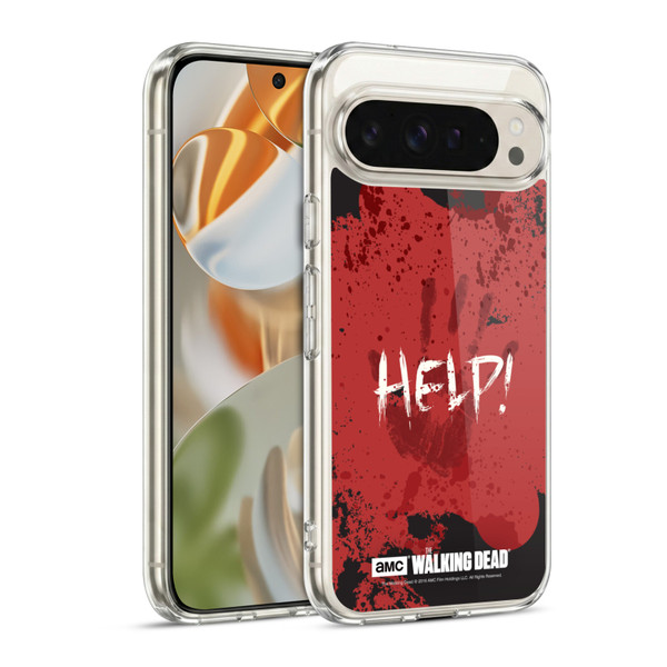AMC The Walking Dead Quotes Help Soft Gel Case for Google Pixel 9 / Pixel 9 Pro