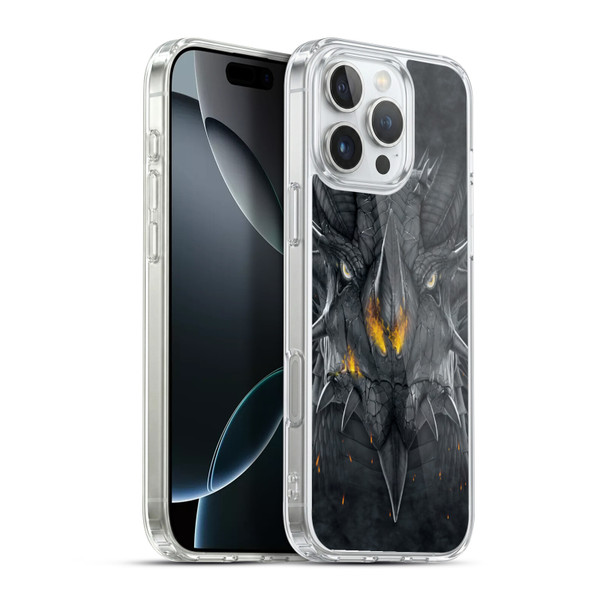 Vincent Hie Big Face Animals Dragon Soft Gel Case for Apple iPhone 16 Pro Max & MagSafe