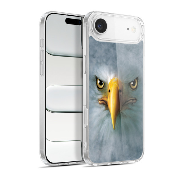 Vincent Hie Big Face Animals Eagle Soft Gel Case for Apple iPhone 17 Air