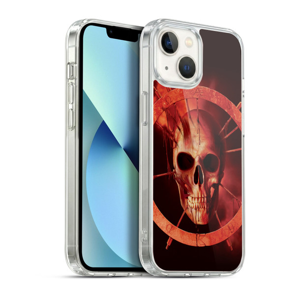 Vincent Hie Skulls Bloodring Soft Gel Case for Apple iPhone 13