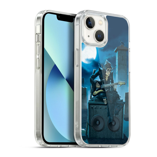 Vincent Hie Skulls Tribute Soft Gel Case for Apple iPhone 13