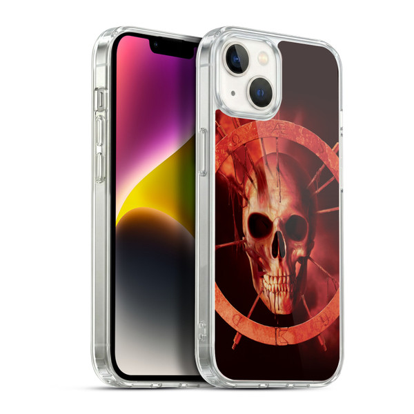 Vincent Hie Skulls Bloodring Soft Gel Case for Apple iPhone 14 Plus & MagSafe