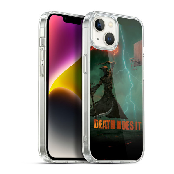 Vincent Hie Skulls Death Does It Soft Gel Case for Apple iPhone 14 Plus & MagSafe