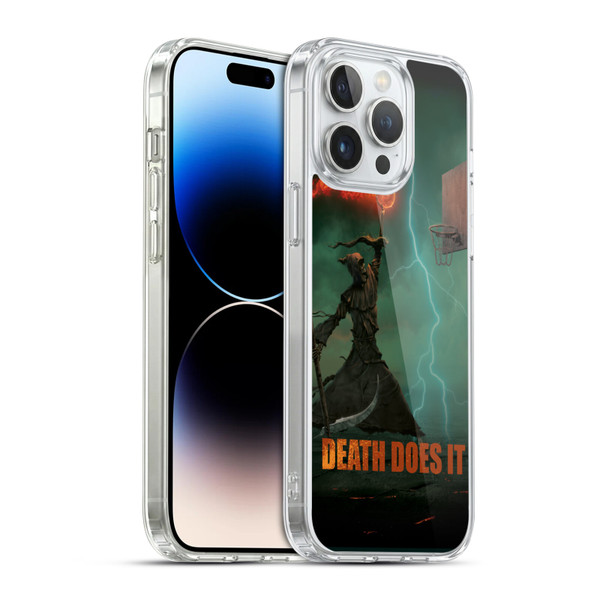 Vincent Hie Skulls Death Does It Soft Gel Case for Apple iPhone 14 Pro Max & MagSafe