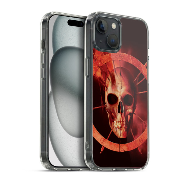 Vincent Hie Skulls Bloodring Soft Gel Case for Apple iPhone 15 Plus & MagSafe